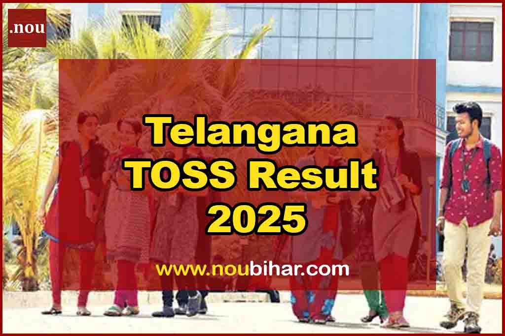 Telangana TOSS Result 2025